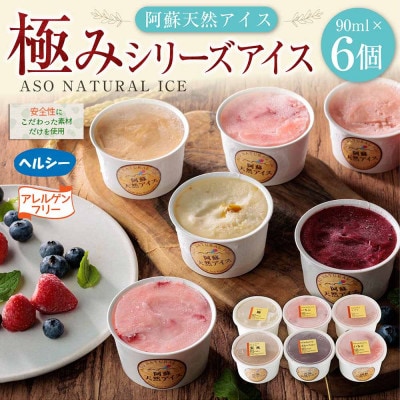 阿蘇天然アイス　～極みシリーズ～　6個セット