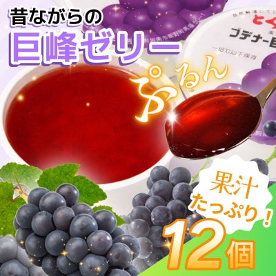 プデナー巨峰ゼリー12個