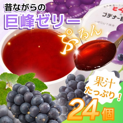 プデナー巨峰ゼリー24個