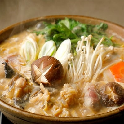 あんこう鍋セット　野菜・うどん付(2人前)
