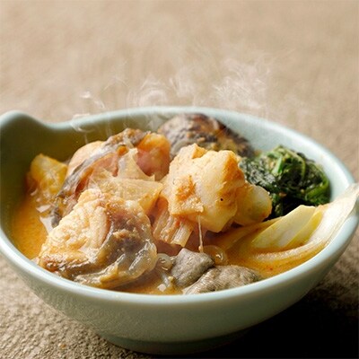 あんこう鍋セット　野菜・うどん付(2人前)
