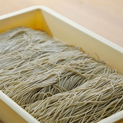 常陸秋そば 手打ち 生蕎麦・蕎麦つゆ(4人前)