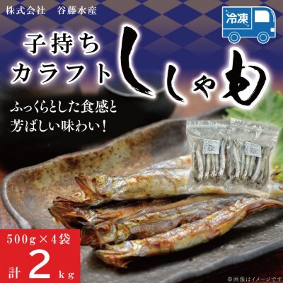 子持カラフトししゃも 500g×4袋入 AL014
