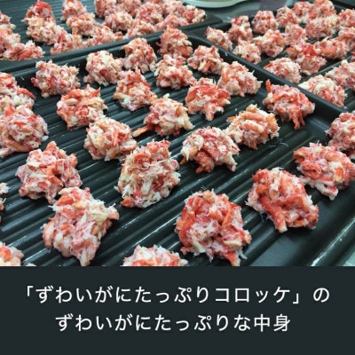 ずわいかにたっぷりコロッケ 10個入(冷凍) 時短 AF054