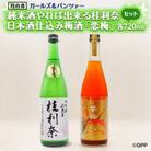 月の井 純米酒やれば出来る桂利奈・日本酒仕込み梅酒「恋梅」セット AW046
