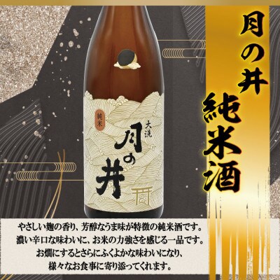 月の井　純米酒　1.8L　1本　AW055