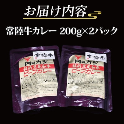 「常陸牛」カレーセット　計2パック