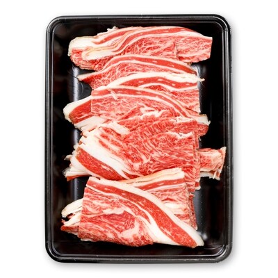 鹿児島県産黒毛和牛カルビ切り落とし1㎏(500g×2)
