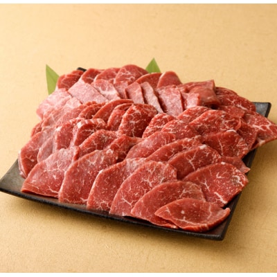 鹿児島黒毛和牛 赤身モモ肉 焼肉用 合計1kg (500g×2袋) 