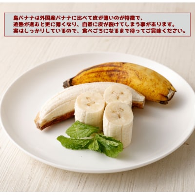 【鹿児島県天城町】【2025年発送】徳之島子宝バナナ 3kg 島バナナ バナナ  AL-10-N