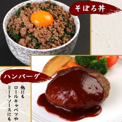 徳之島 天城町 イノシシ ミンチ 2kg 500g×4パック 猪肉 ジビエ
