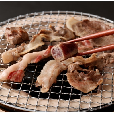 徳之島 天城町 イノシシ 焼肉セット 2kg 猪肉 ジビエ 焼肉 ロース バラ サイコロ