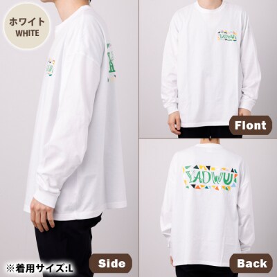 【ホワイト:S・M・L・XL】天城町 YADWU オリジナル ロンT 1枚 地域ブランド ヤドゥー