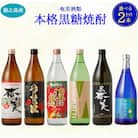 徳之島 天城町 奄美酒類 〈6種から2種選べる〉 本格 黒糖焼酎 2本セット 焼酎 お酒