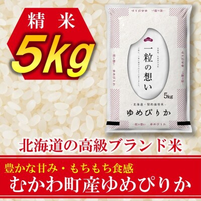 【毎月定期便】むかわ町産ゆめぴりか 5kg全3回
