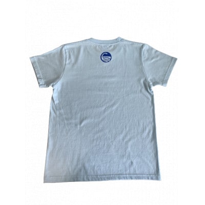 ホベツアラキリュウ穂別博物館ロゴ入りTシャツ【ライトブルー