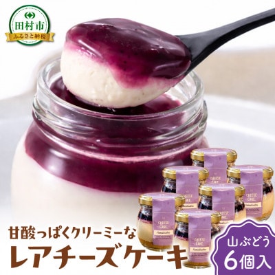 山葡萄チーズケーキ　6個セット