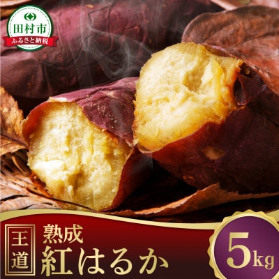 福島県田村市産 さつまいも 熟成 紅はるか 5kg