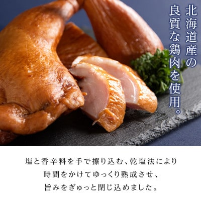 トワ・ヴェールのスモークチキン250g×3本【工場直送】