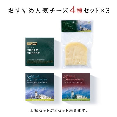 人気チーズ4種×3品セット【全12品】