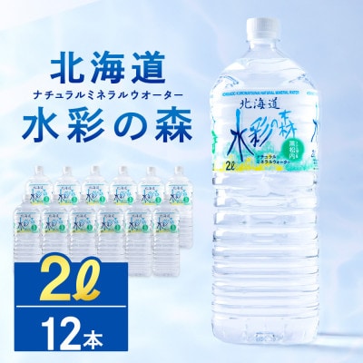 黒松内銘水 水彩の森 2L×12本(6本×2箱)【複数個口で配送】