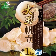 2023年2月発送開始『定期便』北海道産ほたて貝柱1kg(31～35玉)Sサイズ 隔月全5回