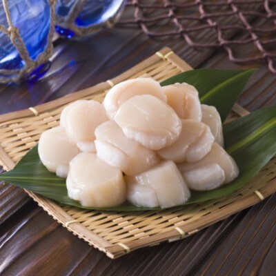 【約60-80玉】野付産冷凍ほたて貝柱2kg