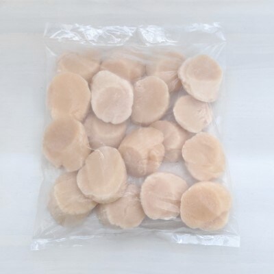 【ジャンボホタテのLLサイズ貝柱】野付産冷凍ほたて貝柱1kg