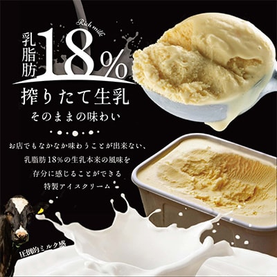 【北海道別海町産】べつかいのアイスクリーム屋さん　 120ml　12個入