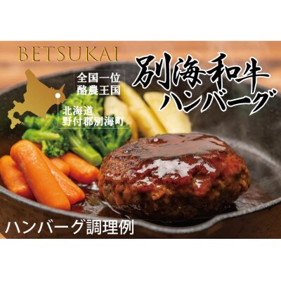 【2024年11月上旬発送】北海道別海町産黒毛和牛ロースステーキ250g×2ハンバーグ140g×2 