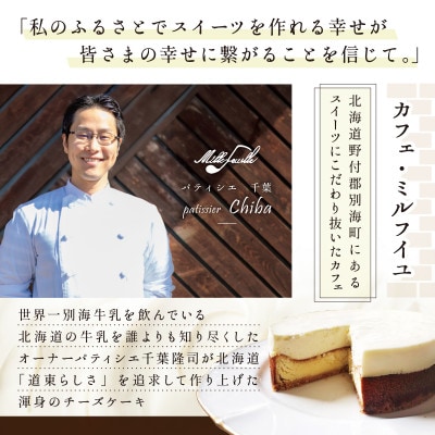 【毎月定期便】【グランプリ金賞】北海道 濃厚ダブルチーズケーキ～BETSUKAI～/全2回
