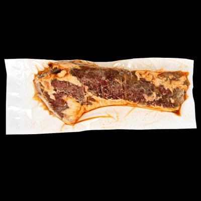豪快 牛肉 ハラミ 一本漬け 500g バーベキュー や ハラミステーキ にピッタリ　特製たれ漬け