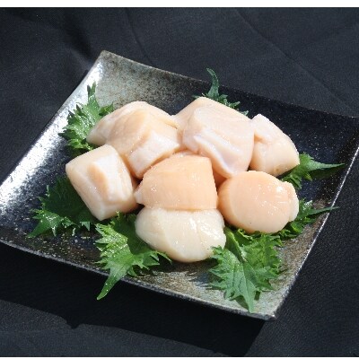 北海道野付産 大粒 天然 冷凍ホタテ LL-Lサイズ 1kg(20-26玉入)