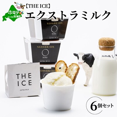 【THE ICE】 エクストラミルク 6個セット　厳選酪農家の生乳使用アイス