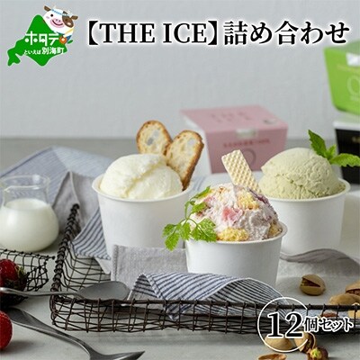 【THE ICE】濃厚アイス詰め合わせ 3種12個セット(3種類×4個)【別海町産生乳を使用】