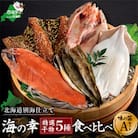 北海道産 海鮮 干物 詰め合わせ 5種食べ比べ 一夜干し 味の笛Aセット サクラマス ホッケなど人気