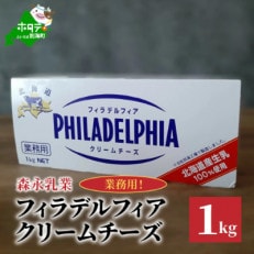 クラフト フィラデルフィア クリームチーズ 【ふるさと納税】【森永乳業】【業務用】1kg