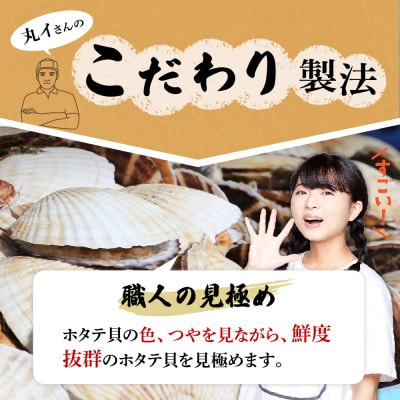 2022年12月発送開始『定期便』北海道野付産特大ほたて貝柱2kg(40～60粒) 全8回
