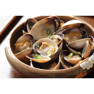 北海道道東産アサリ中(冷凍)　約500g×6袋【計約3kg(180～250粒)】