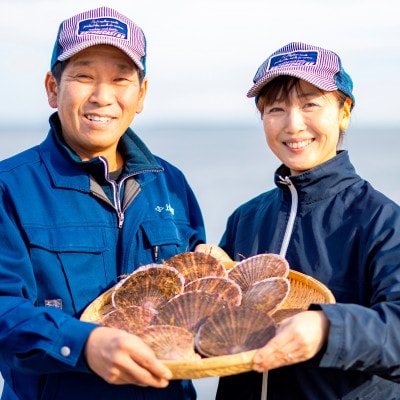 北海道野付産 ホタテ3kg相当 殻付き12～16枚 冷凍 バーベキューにピッタリ【禁輸に負けない】