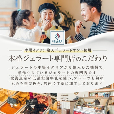 【本格ジェラート専門】大人気店の 北海道 ジェラートセット 10個 ギフト アイスクリーム 好きにも