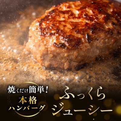 【毎月定期便】熟成 生ハンバーグ 1.8kgセット 北海道 別海牛 150g×12個 個包装全2回
