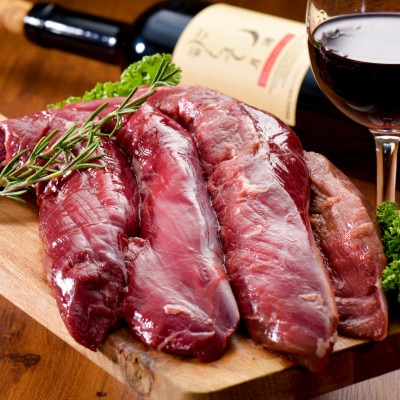 【希少】一流シェフ絶賛の鹿肉(エゾシカ肉) ヒレ600g食べ比べセット(300g×2)北海道ジビエ