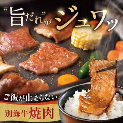 【焼肉専門店】味付け焼肉1.2kg(400g×3)5～7人前特製味噌だれ北海道産訳あり焼肉用牛肉