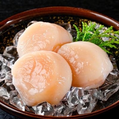 個包装 ホタテ貝柱500g 大玉(L)10～13玉前後 贈答にもおススメな北海道産野付産帆立