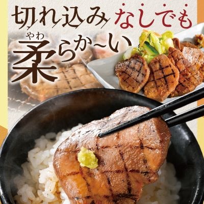 【10/1～寄付額改定】熟成牛タン 焼肉用 大満足 1.2kg 3種 牛タン厚切りスライス ステーキ
