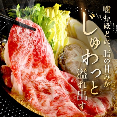 北海道 別海牛 肩ロース500g(小分け250g×2)すき焼き用牛肉 しゃぶしゃぶもオススメ