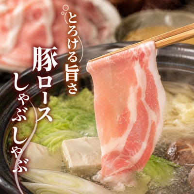 【さとふる限定】豚ロースしゃぶしゃぶ用 2.5kg(小分け250g×10)ほたて出汁味 北海道産豚肉