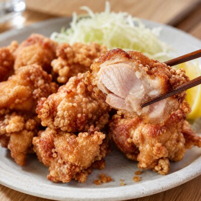 【カット済み小分け】鶏もも肉 2.5kg(250g×10パック) 北海道産 ほたて出汁味付け冷凍鶏肉