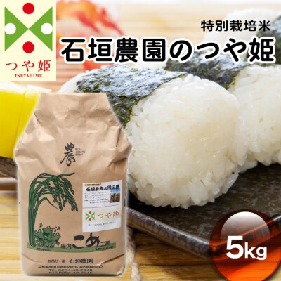 石垣農園の特別栽培米つや姫5kg | ふるさと納税のお礼品